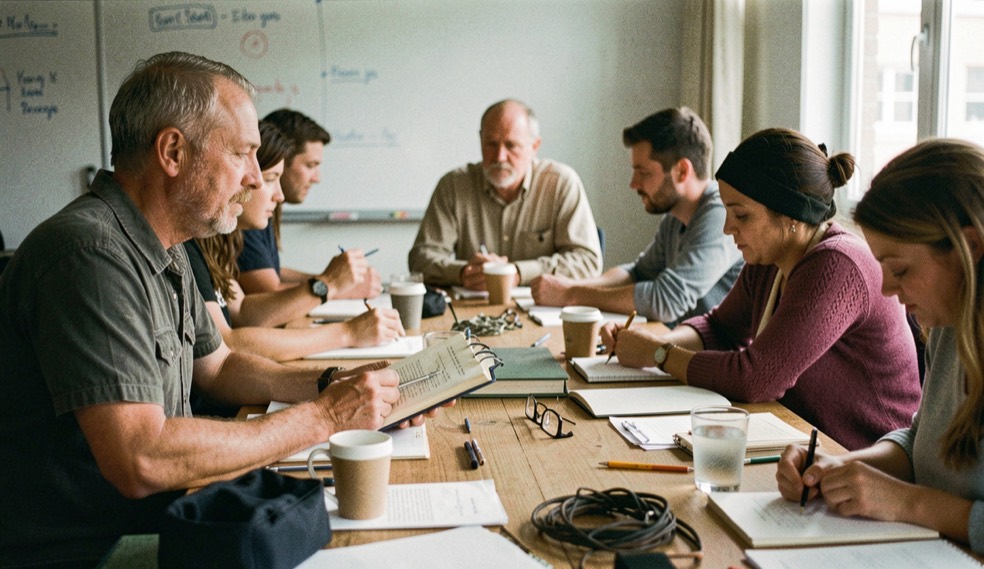 An editorial scene for Reading a Coffee Bag Before You Brew